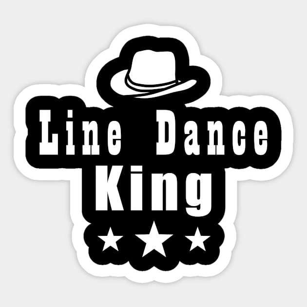 Line Dance King Sticker by Mamon